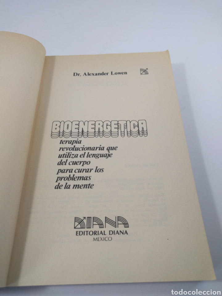 Libros de segunda mano: Bioenerg&eacute;tica. Dr Alexander Lowen. Diana. - Foto 2