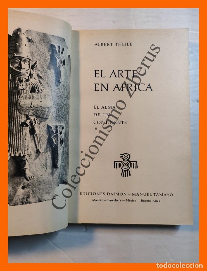 Libros de segunda mano: El Arte en Africa - Albert Theile - Foto 2