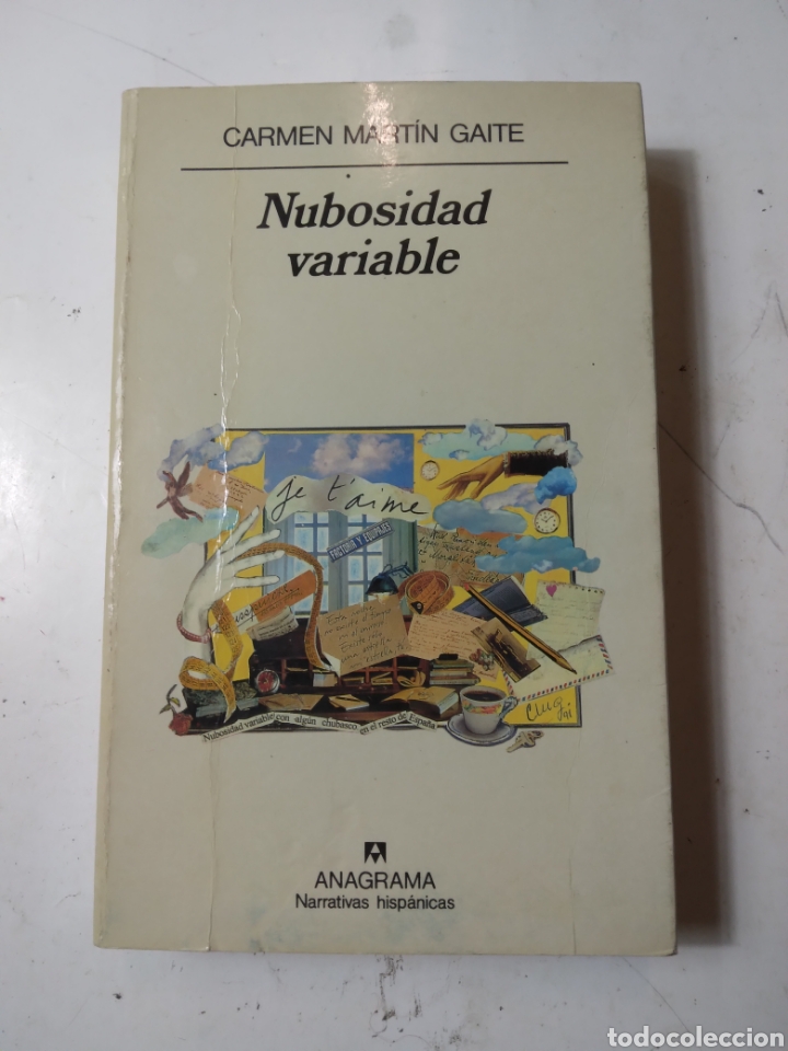 Libros de segunda mano: Carmen Mart&iacute;n Gaite, Nubosidad variable,Anagrama - Foto 1
