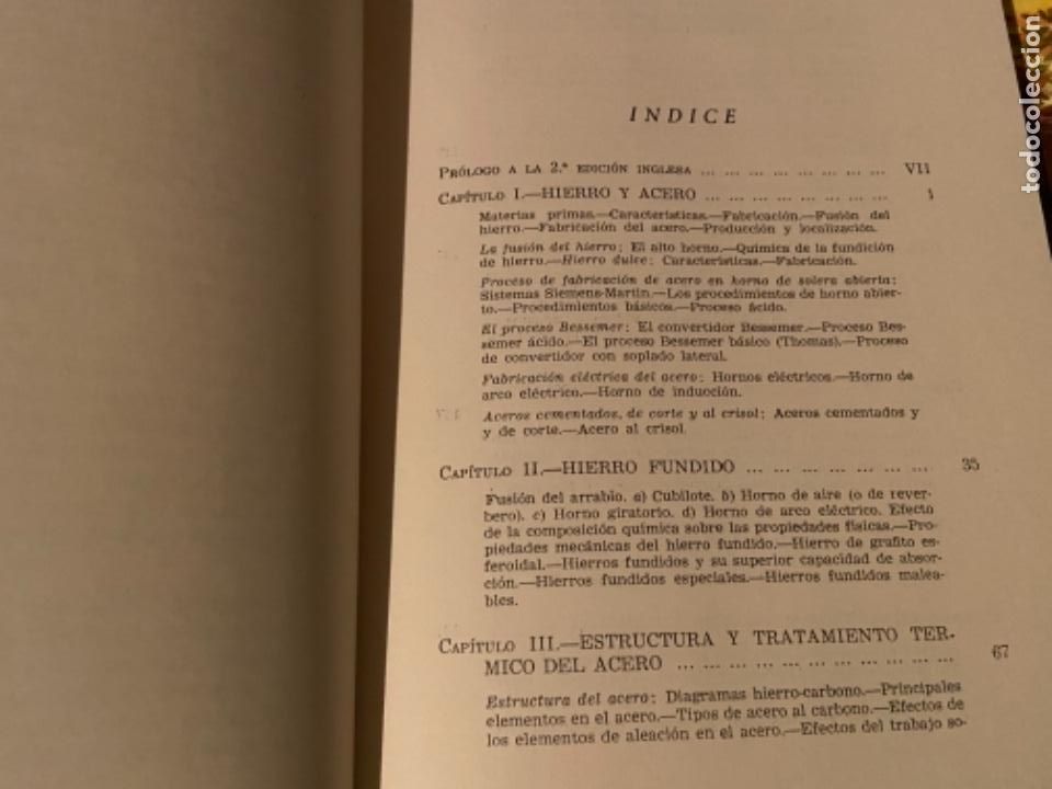 Libros de segunda mano: Materiales ferreos / Tecnicas modernas de taller I / H. Wright - Foto 10