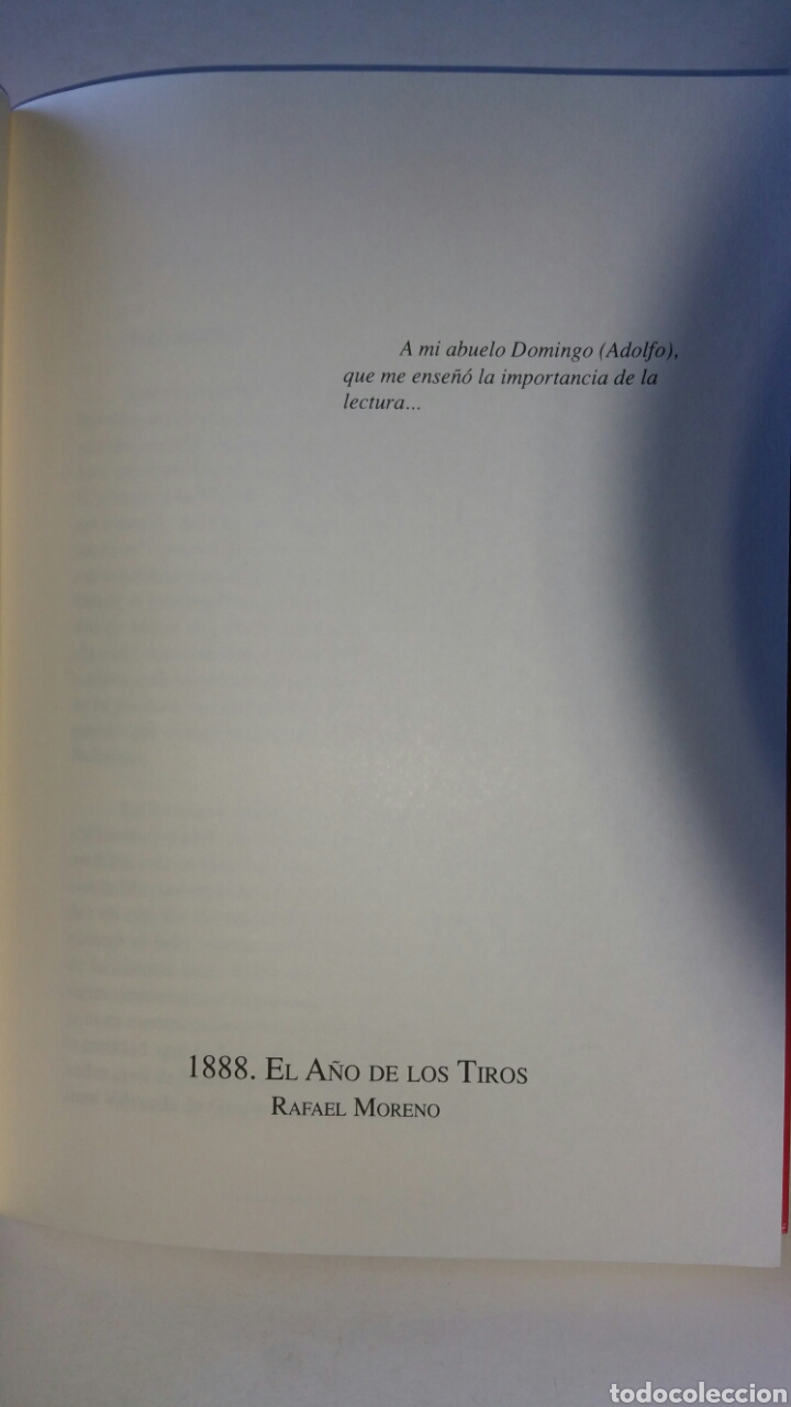 Libros de segunda mano: 1888. El a&ntilde;o de los tiros. Rafael Moreno - Foto 6
