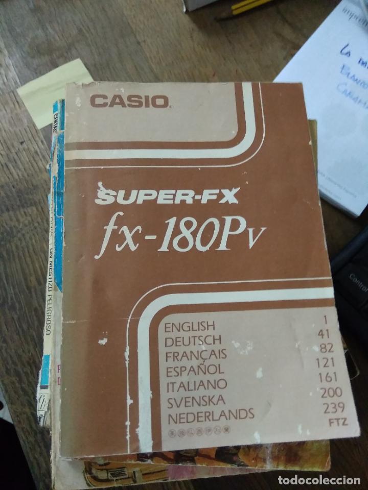 Libros de segunda mano: Super-fx, fx-180Pv, Casio. N-2813 - Foto 1