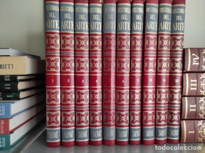 Libros de segunda mano: HISTORIA DEL ARTE - SALVAT (10 TOMOS) - Foto 1