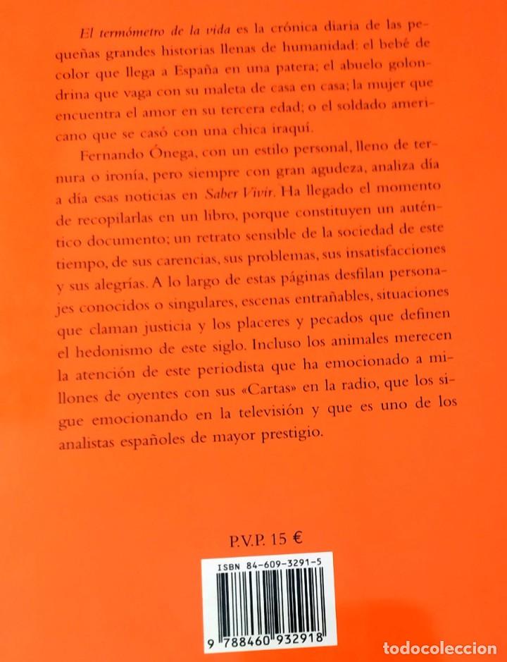 Libros de segunda mano: El termometro de la vida Fernando &Oacute;nega Ediciones Breamo - Foto 3
