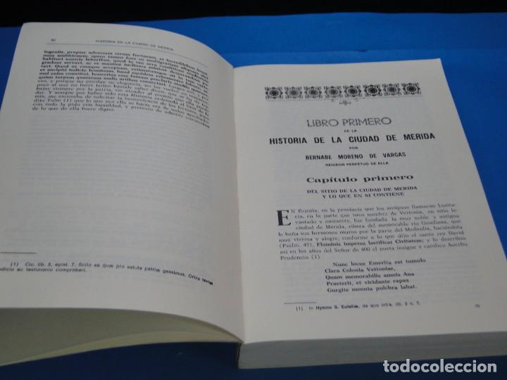 Libros de segunda mano: HISTORIA DE LA CIUDAD DE MERIDA.-BERNABE MORENO DE VARGAS - Foto 4