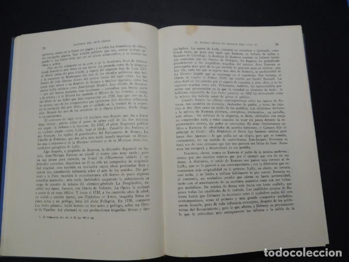 Libros de segunda mano: HISTORIA DEL TEATRO LIRICO. - Foto 4