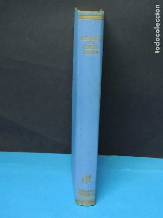 Libros de segunda mano: HISTORIA DEL TEATRO LIRICO. - Foto 1