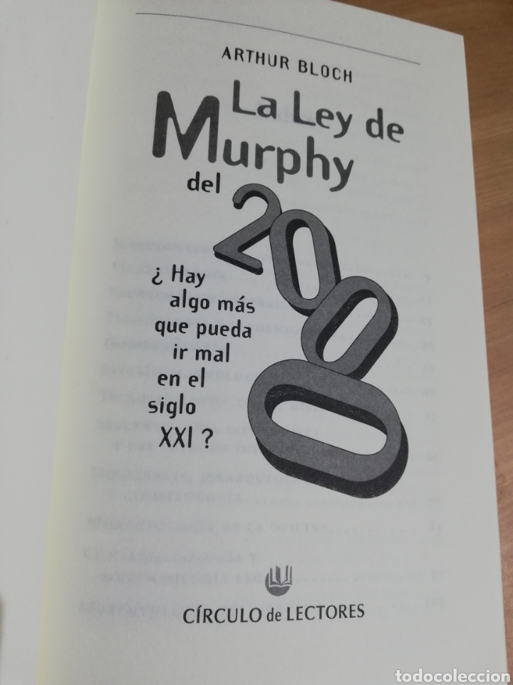 Libros de segunda mano: LA LEY DE MURPHY DEL 2000 (ARTHUR BLOCH) - Foto 2