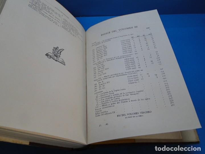 Libros de segunda mano: HISTORIA DEL PONTIFICADO.- MANUEL ARAGONES VIRGILI (3 TOMOS OBRA COMPLETA) - Foto 20 - 294052678