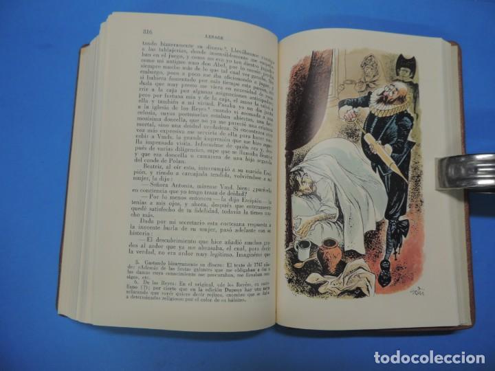Libros de segunda mano: AVENTURAS DE GIL BLAS DE SANTILLANA.- LESAGE - Foto 6