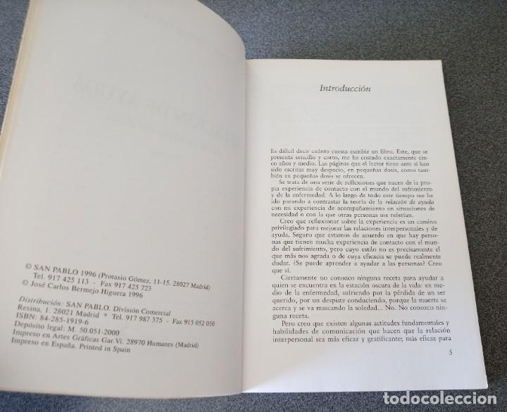 Libros de segunda mano: Relaci&oacute;n de Ayuda Jos&eacute; Carlos Bermejo - Foto 4