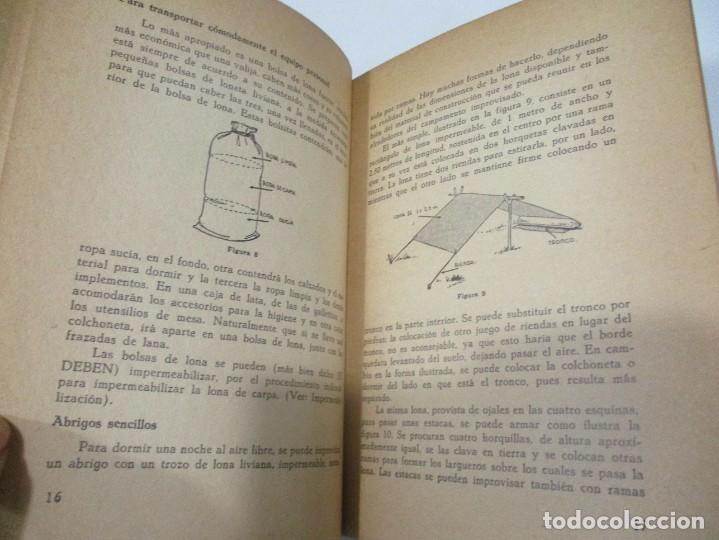 Libros de segunda mano: JORGE A. DUCLOUT Ideas pr&aacute;cticas para el &rdquo; camping &rdquo; W10098 - Foto 4