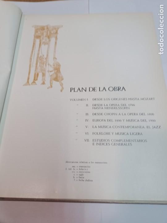 Libros de segunda mano: Historia de la m&uacute;sica 5 tomos SA6015 - Foto 2