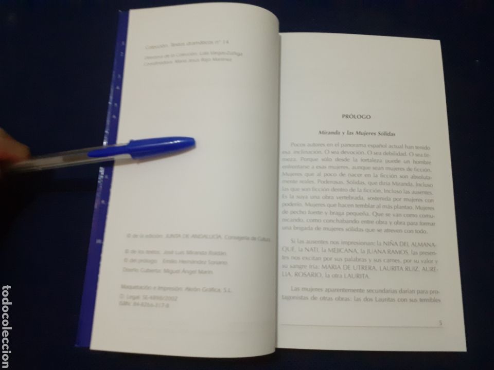 Libros de segunda mano: TEXTOS DRAMATICOS, JOSE LUIS MIRANDA, LA NI&Ntilde;A DEL ALMANAQUE.................ESTADO NUEVO - Foto 2