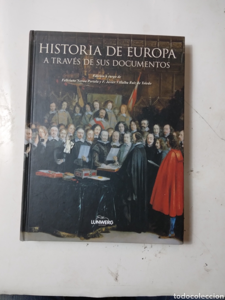 Libros de segunda mano: Historia de Europa a trav&eacute;s de sus documentos, Lunwerg - Foto 1