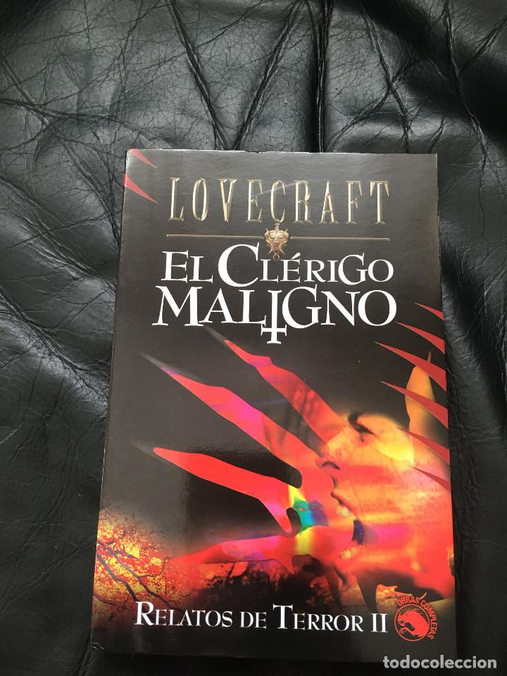Libros de segunda mano: LOVECRAFT EL CLERIGO MALIGNO - RELATOS DE TERROR - II
