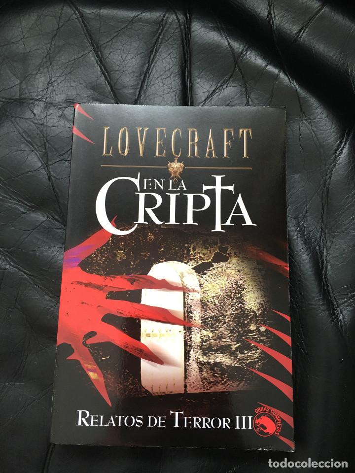 Libros de segunda mano: LOVECRAFT - En la cripta. Relatos de terror III.