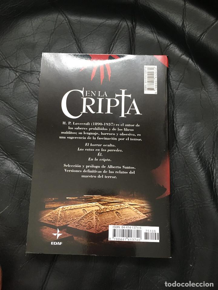 Libros de segunda mano: LOVECRAFT - En la cripta. Relatos de terror III. - Foto 2