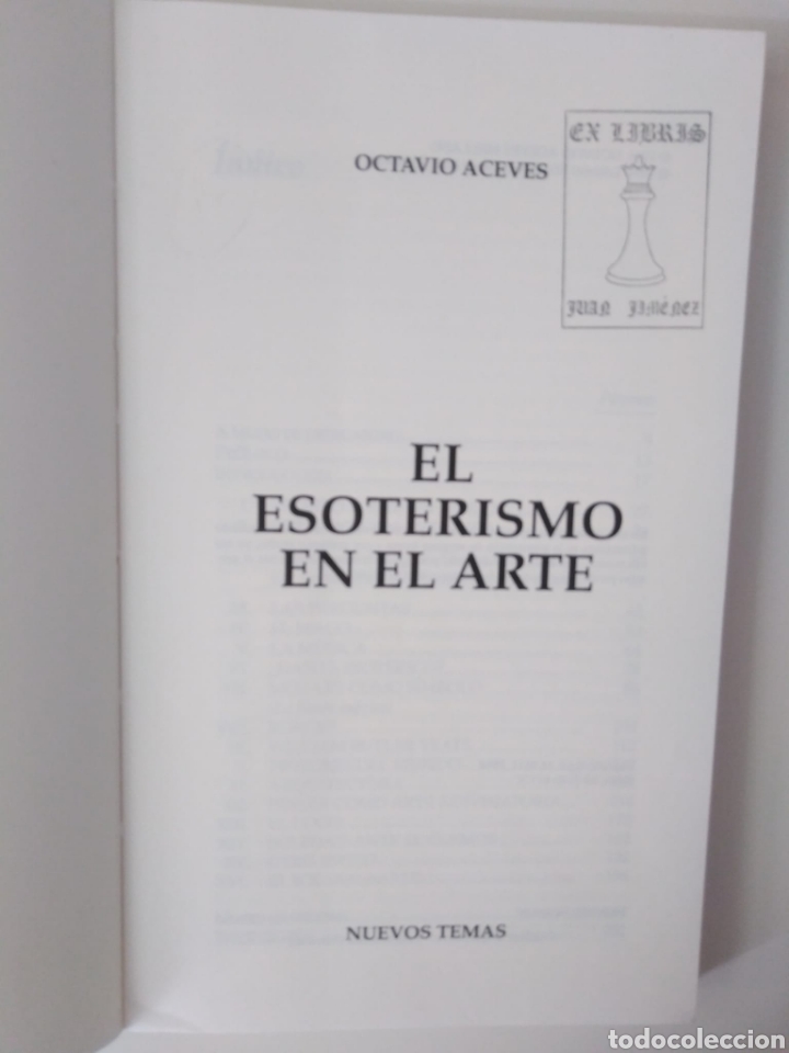 Libros de segunda mano: Esoterismo en el arte / Octavio Aceves. - Foto 3