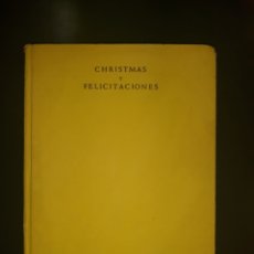 Libros de segunda mano: CHRISTMAS Y FELICITACIONES. J.J.THARRATS. 1953. PRODUCCIONES EDITORIALES DEL NORDESTE. Lote 294809603