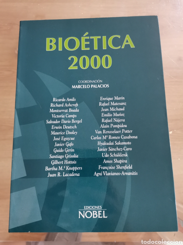 Libros de segunda mano: 3.2 Bio&eacute;tica 2000. Marcelo Palacios y otros. Ediciones Nobel. - Foto 1