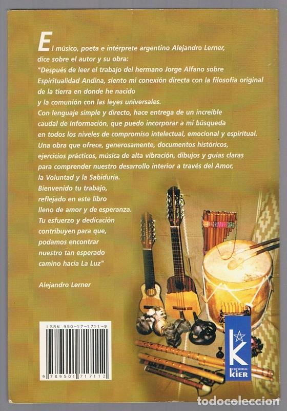 Libros de segunda mano: ESPIRITUALIDAD ANDINA JORGE ALFANO - Foto 2