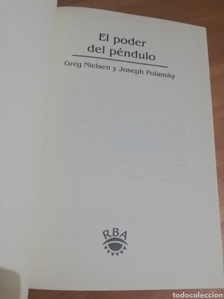 Libros de segunda mano: EL PODER DEL P&Eacute;NDULO (GREG NIELSEN / JOSEPH POLANSKY) - Foto 2