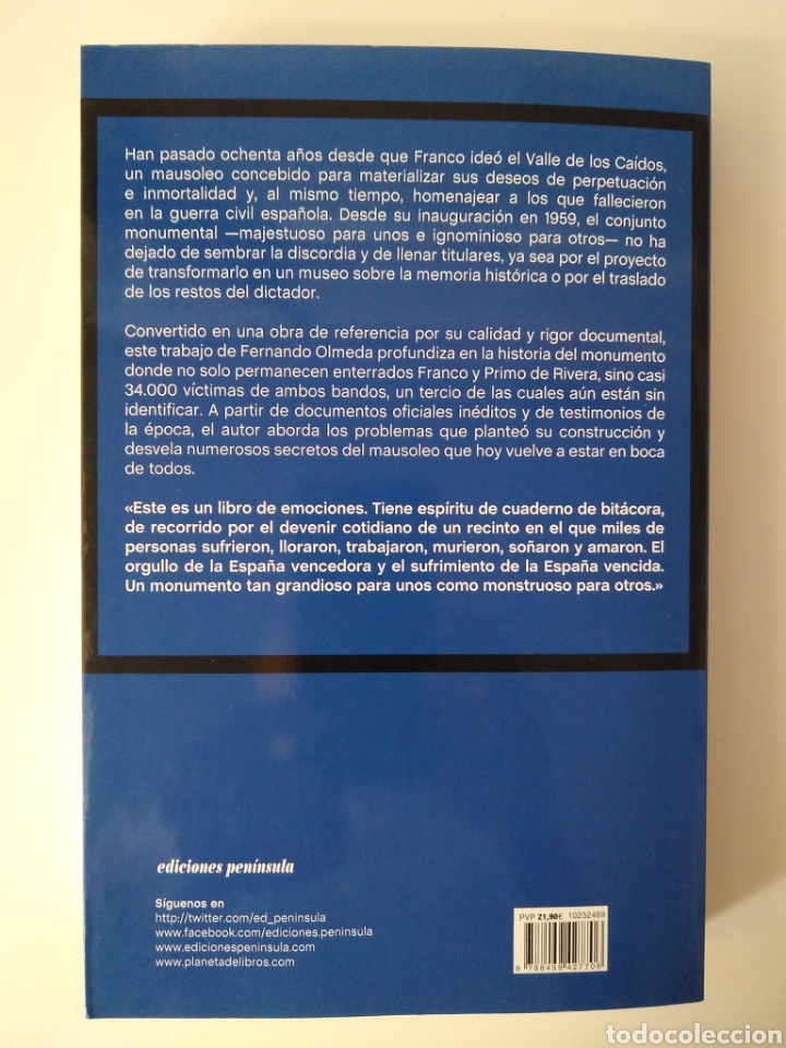 Libros de segunda mano: El valle de los ca&iacute;dos / Fernando Olmedo - Foto 5