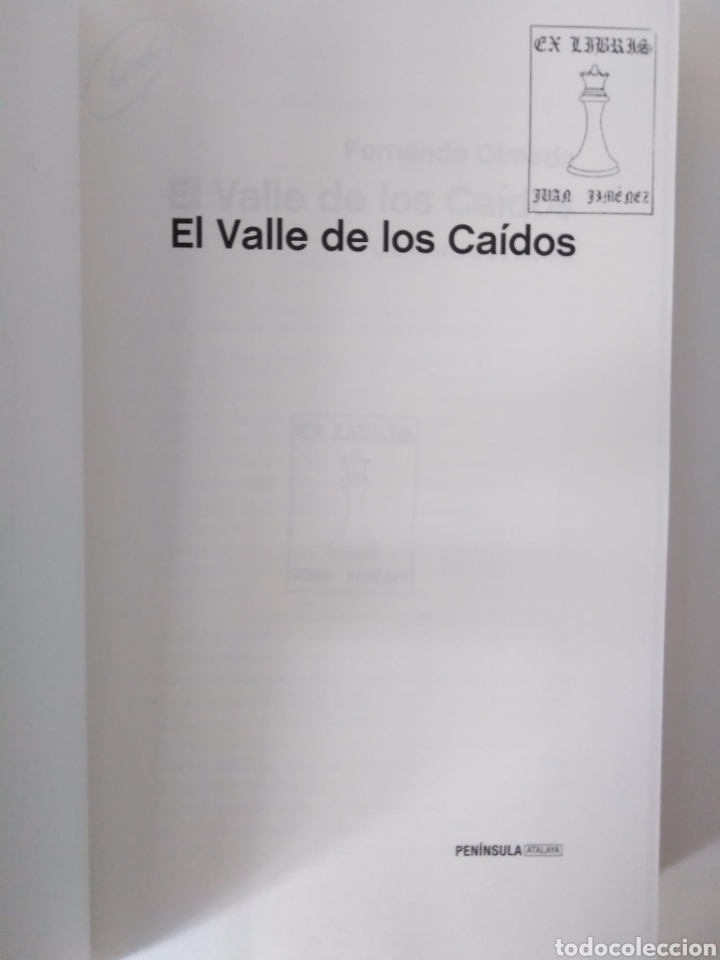 Libros de segunda mano: El valle de los ca&iacute;dos / Fernando Olmedo - Foto 4