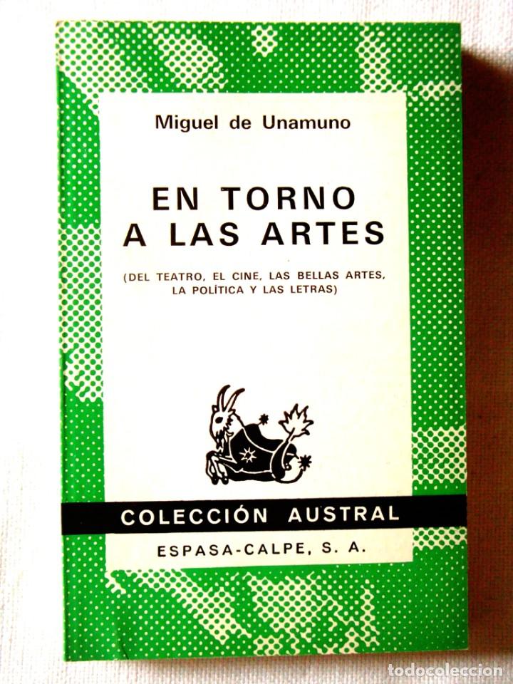 Libros de segunda mano: MIGUEL DE UNAMUNO: EN TORNO A LAS ARTES - NUEVO - Foto 1