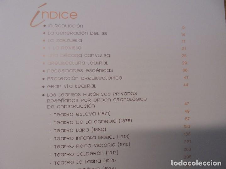 Libros de segunda mano: TEATROS HISTORICOS DE MADRID. EDIFICIOS SINGULARES. ANTONIO CASTRO JIMENEZ. 2006. - Foto 8