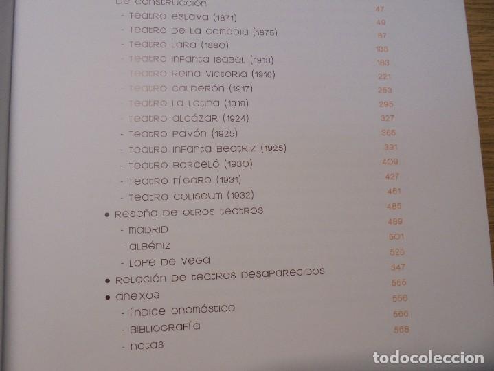 Libros de segunda mano: TEATROS HISTORICOS DE MADRID. EDIFICIOS SINGULARES. ANTONIO CASTRO JIMENEZ. 2006. - Foto 9