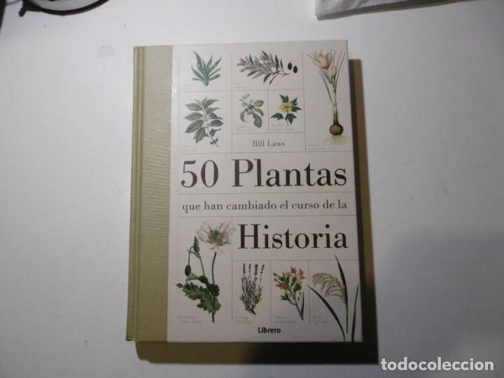 Libros de segunda mano: 50 PLANTAS QUE HAN CAMBIADO EL CURSO DE LA HISTORIA. - Foto 1