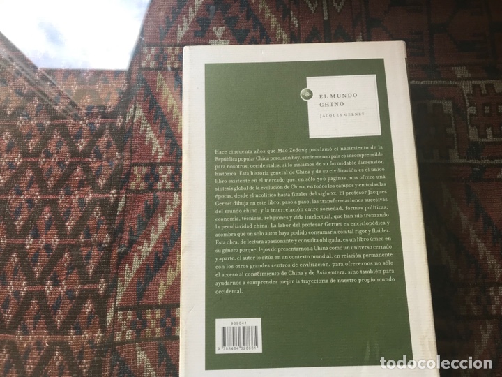 Libros de segunda mano: El mundo chino. Jacques Gernet - Foto 3