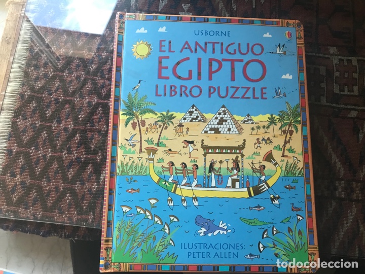 Libros de segunda mano: El antiguo Egipto. Libro puzzle. Usborne. Como Nuevo - Foto 1