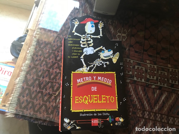 Libros de segunda mano: Metro y medio de esqueleto. Desplegable. SM - Foto 1
