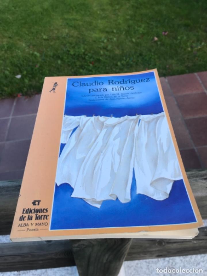Libros de segunda mano: Claudio Rodriguez, para ni&ntilde;os, 1988 - Foto 1
