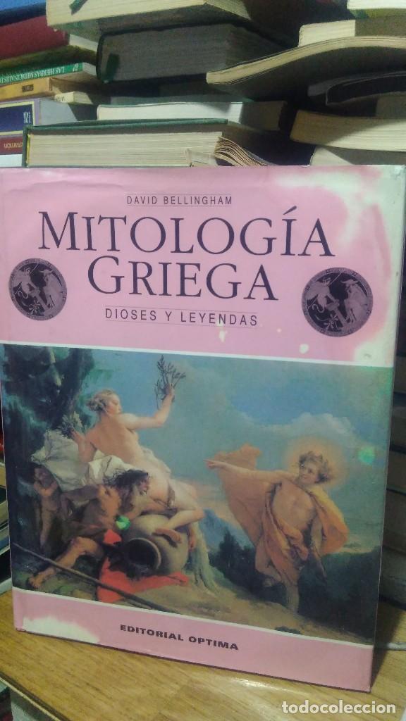 Libros de segunda mano: MITOLOG&Iacute;A GRIEGAS, DAVID BELLINGHAM, ED. OPTIMA - Foto 1