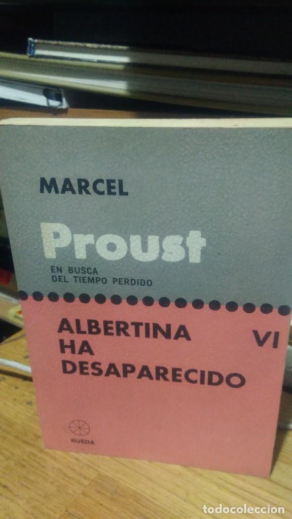 Libros de segunda mano: ALBERTINA HA DESAPARECIDO, MARCEL PROUST, ED. RUEDA - Foto 1
