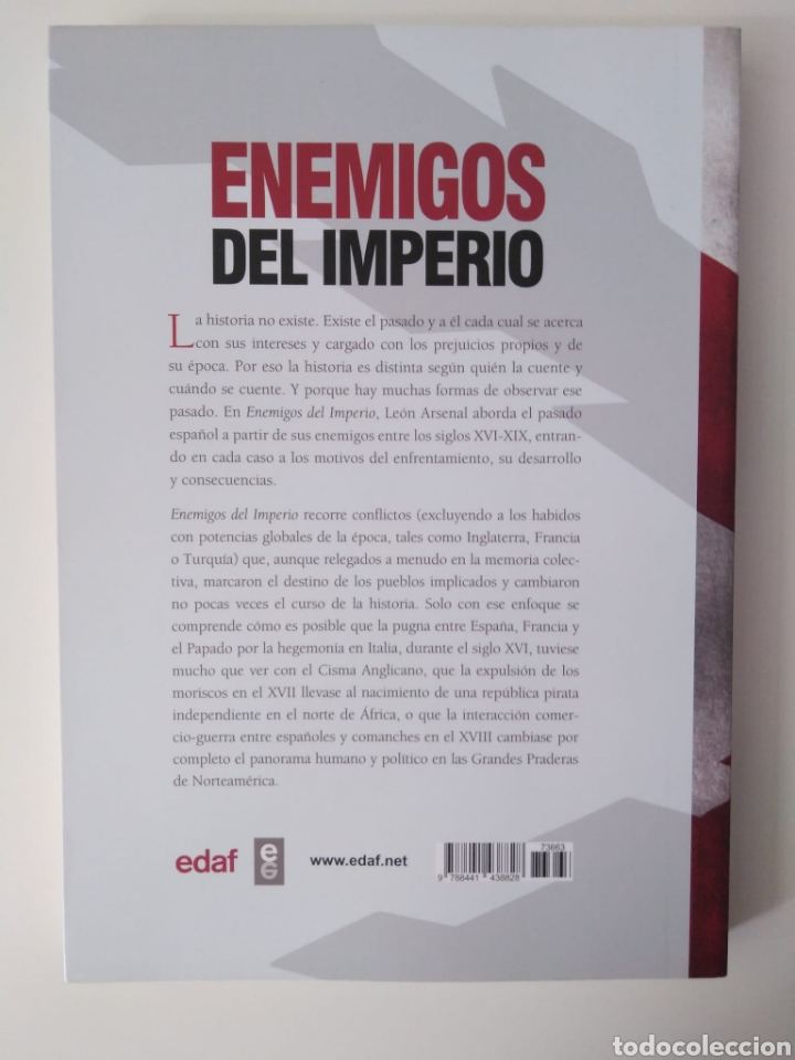 Libros de segunda mano: Enemigos del imperio / Le&oacute;n Arsenal. - Foto 6