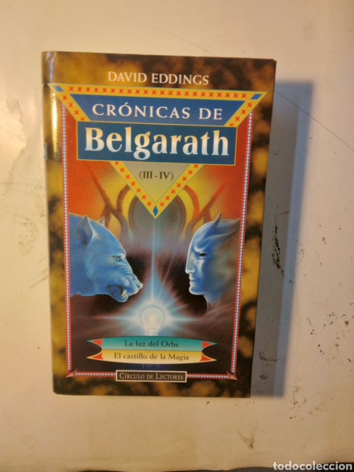 Libros de segunda mano: David Eddings, Cr&oacute;nicas de Belgrano, tomos III-IV, C&iacute;rculo de Lectores - Foto 1
