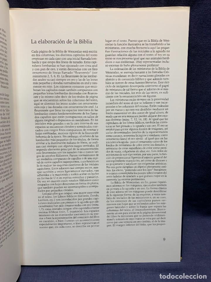 Libros de segunda mano: LAS MAS BELLAS MINIATURAS DE LA BIBLIA DE WENCESLAO ED CASARIEGO 1999 41X28X2CMS - Foto 8 - 295591023