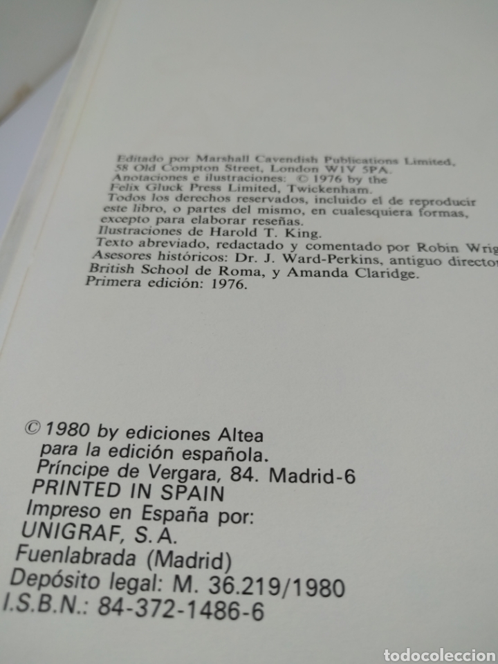 Libros de segunda mano: Los &uacute;ltimos d&iacute;as de Pompeya. E. Bulwer lytton. - Foto 3
