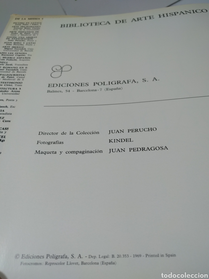 Libros de segunda mano: El mueble espa&ntilde;ol. L. Feduchi. Ediciones Poligraf&iacute;a S.A - Foto 3