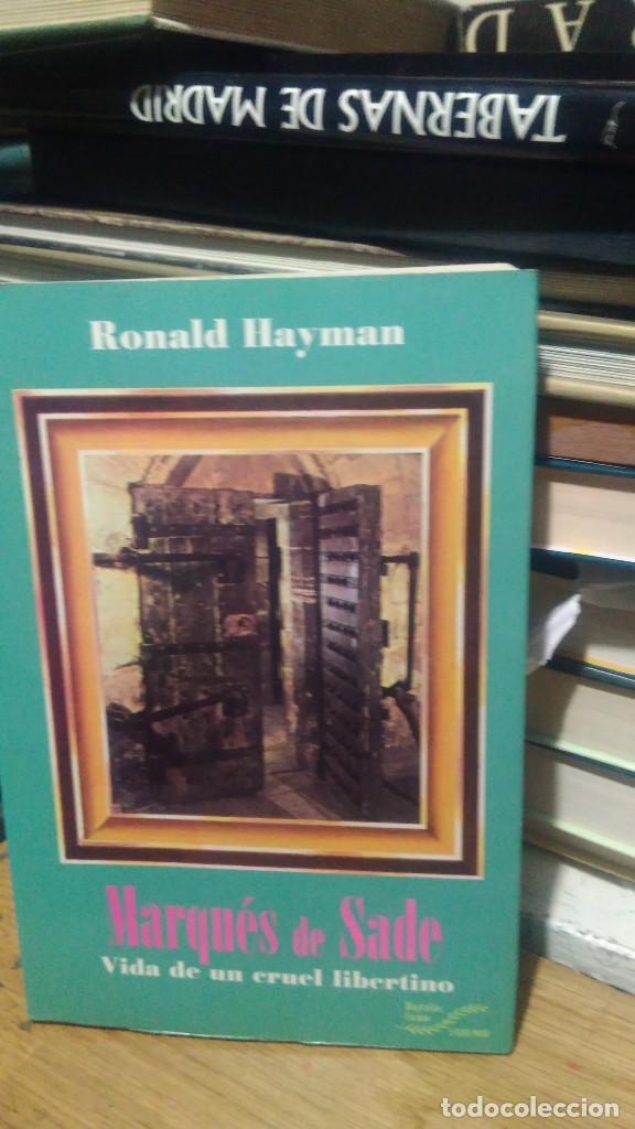 Libros de segunda mano: MARQUES DE SADE, RONALD HAYMAN, ED. LAS SER PRESS - Foto 1
