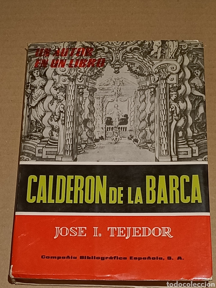 Libros de segunda mano: Calder&oacute;n de la Barca. Jos&eacute; I. Tejedor. - Foto 1