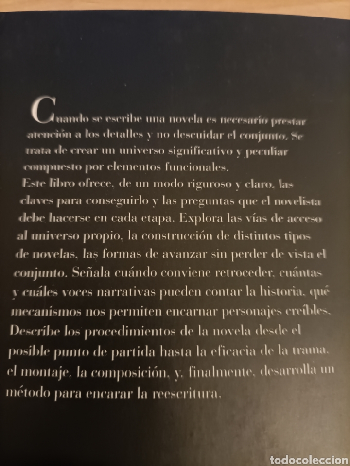 Libros de segunda mano: C&oacute;mo se escribe una novela. Silvia Adela Kohan - Foto 2