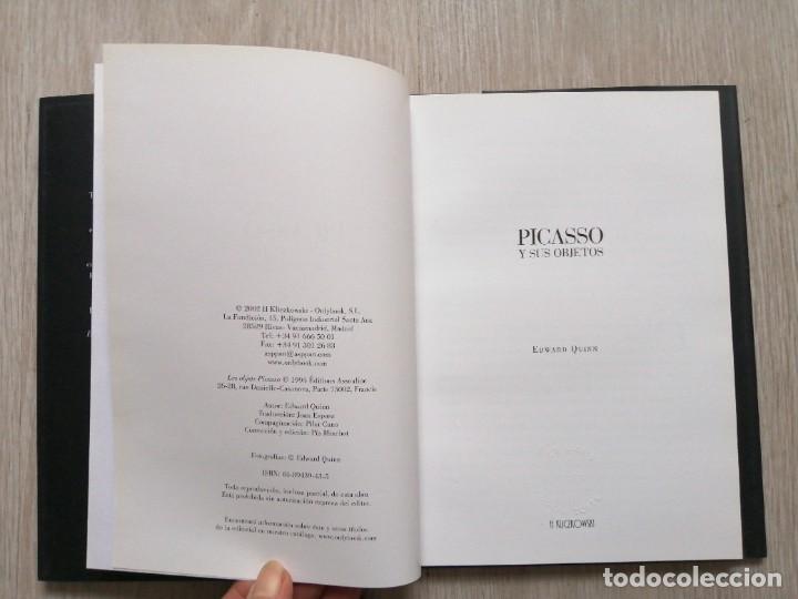 Libros de segunda mano: Picasso y sus objetos. E. Quinn. H. Kliczkowski. 2002 - Foto 7