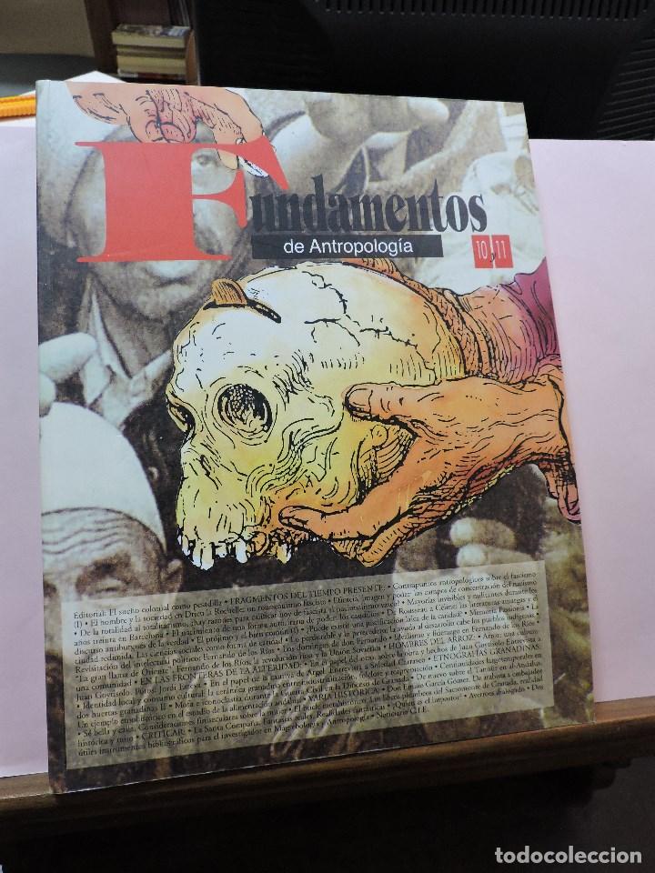 Libros de segunda mano: Fundamentos de Antropolog&iacute;a 10 y 11. Granada 2001 - Foto 1