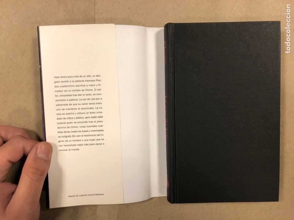 Libros de segunda mano: LA VOZ DE LILA. CHIMO. EDICIONES B 1996. - Foto 2